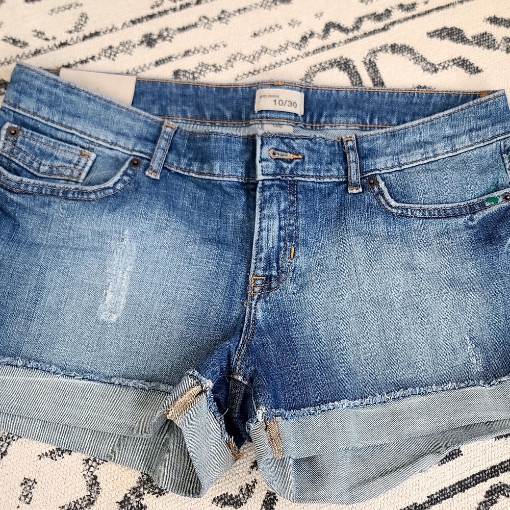 GAP denim short shorts